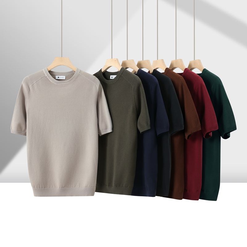 Men's Sweater Round-neck T-shirt 530627