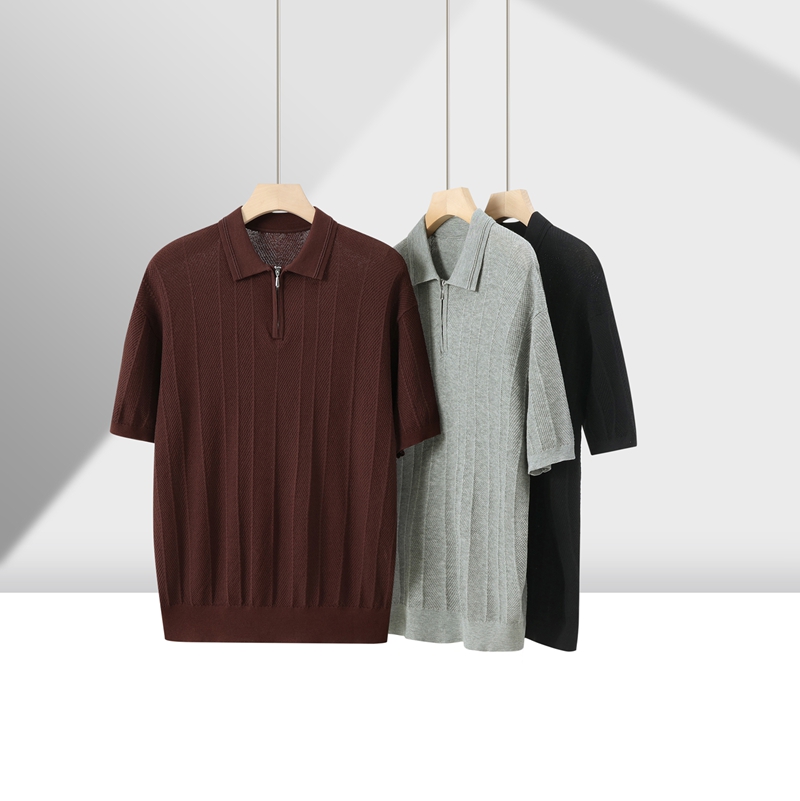 Men's Sweater Polo Shirt 530720