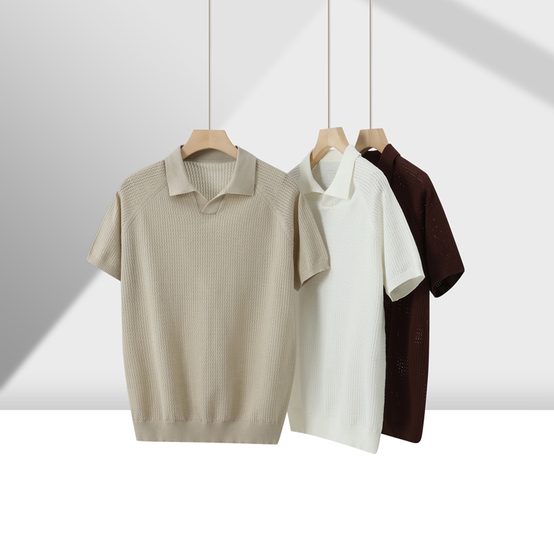 Men's Sweater Polo Shirt 530708