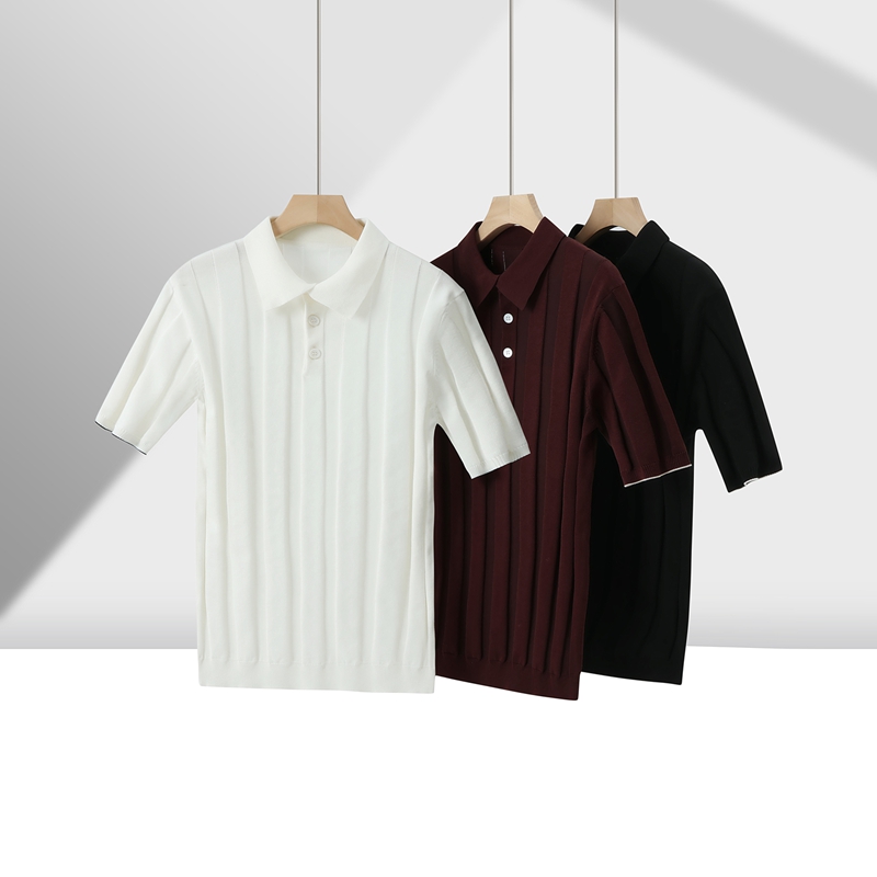 Men's Sweater Polo Shirt 530711