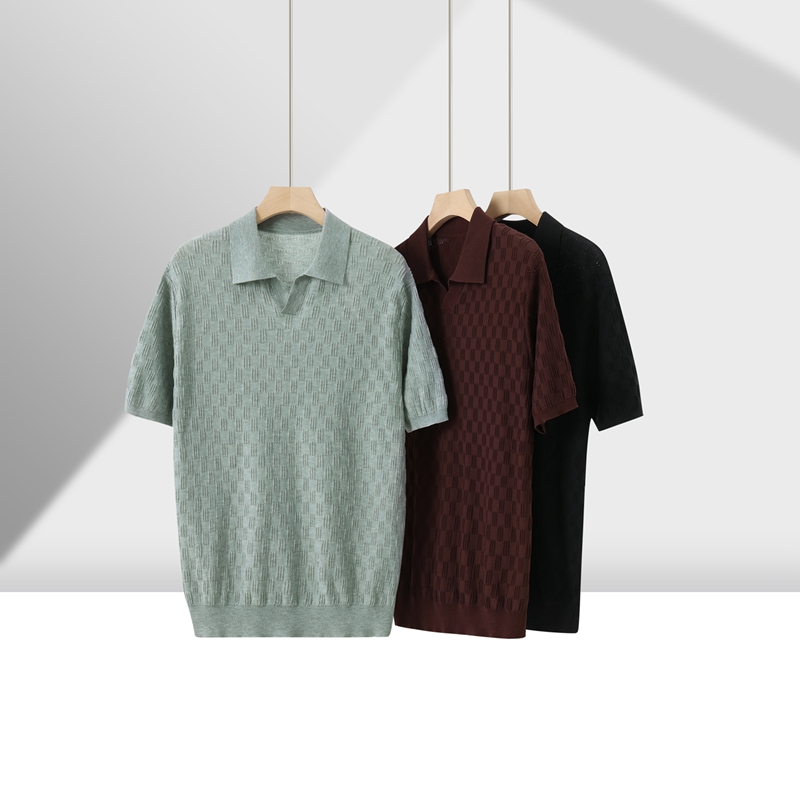 Men's Sweater Polo Shirt 530721