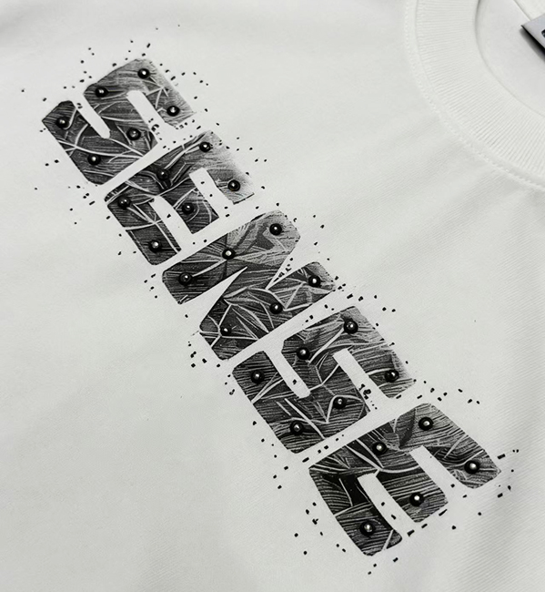 omaiga Men's round neck T-shirt 386925