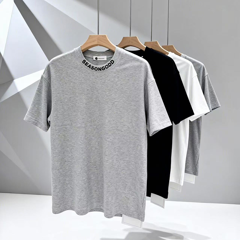 omaiga Men's round neck  T-shirt 518759