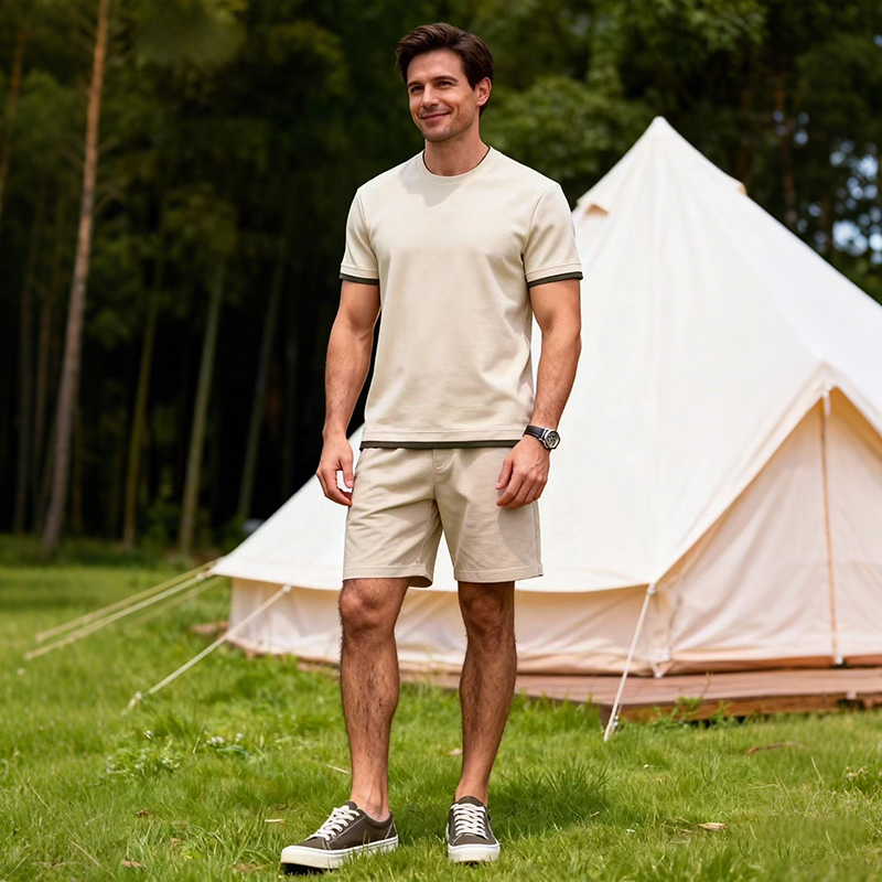 omaiga Men's round-neck T-shirt 518700