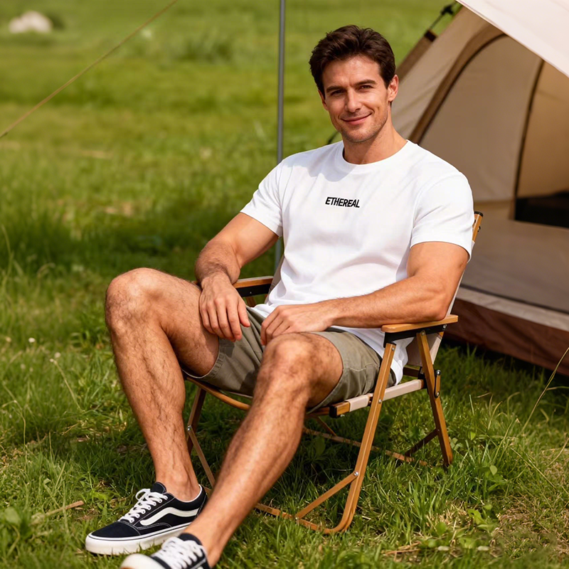 omaiga Men's round-neck T-shirt 518756