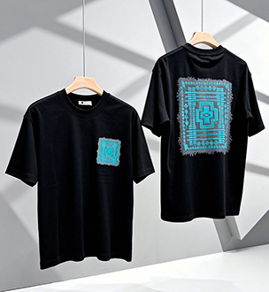 omaiga Men's round-neck T-shirt 518760