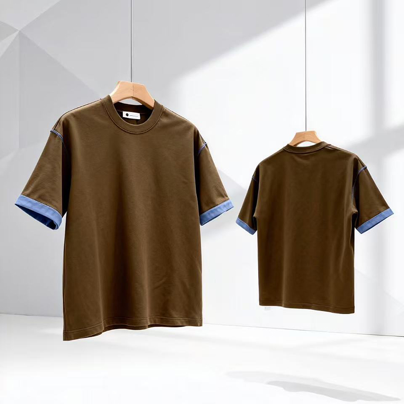 omaiga Men's round neck T-shirt 518689