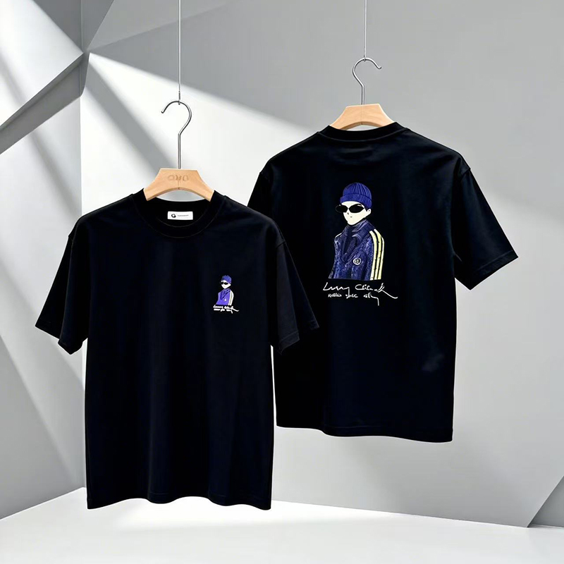 omaiga Men's round neck T-shirt 518761