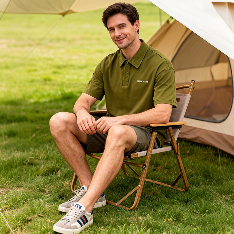 omaiga Men's round-neck T-shirt 386931