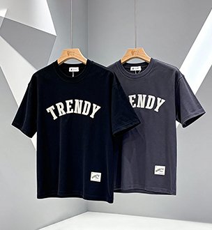 omaiga Men's round-neck T-shirt 380809