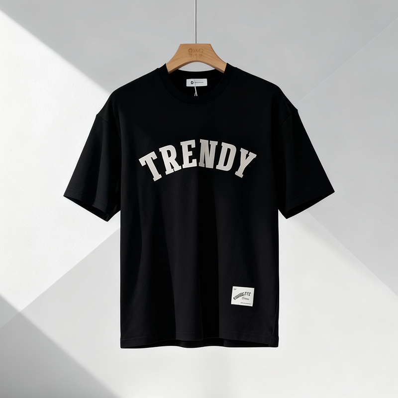 omaiga Men's round-neck T-shirt 380809