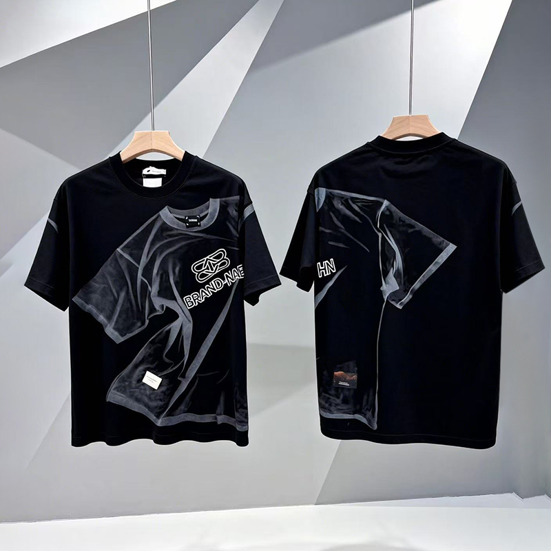 omaiga Men's round-neck T-shirt 386935