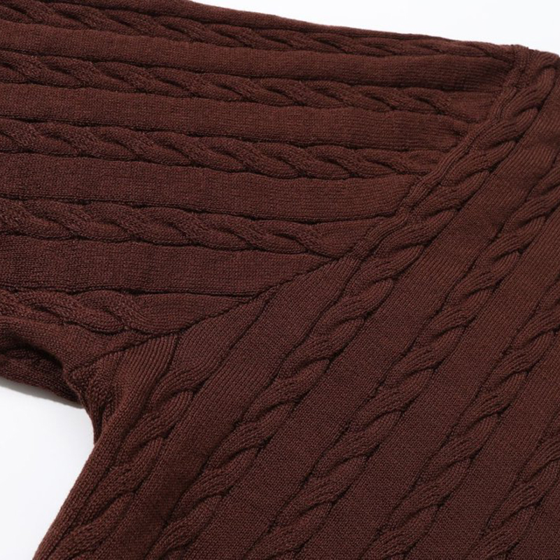 omaiga Men's Sweater Polo Shirt 530732