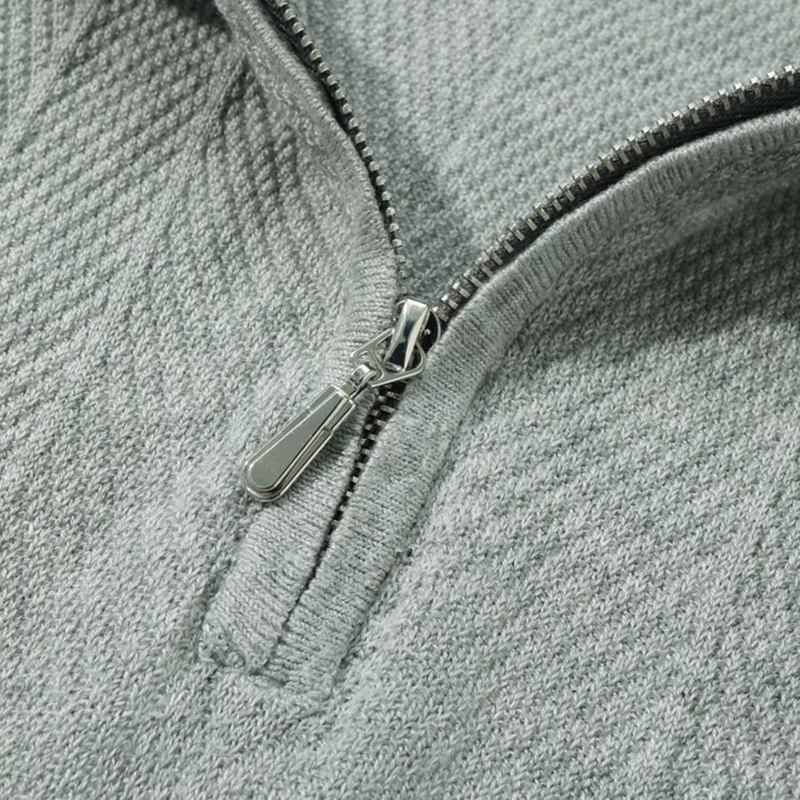 omaiga Men's Sweater Polo Shirt 530720