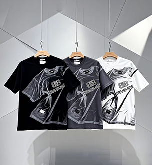 omaiga Men's round-neck T-shirt 386935