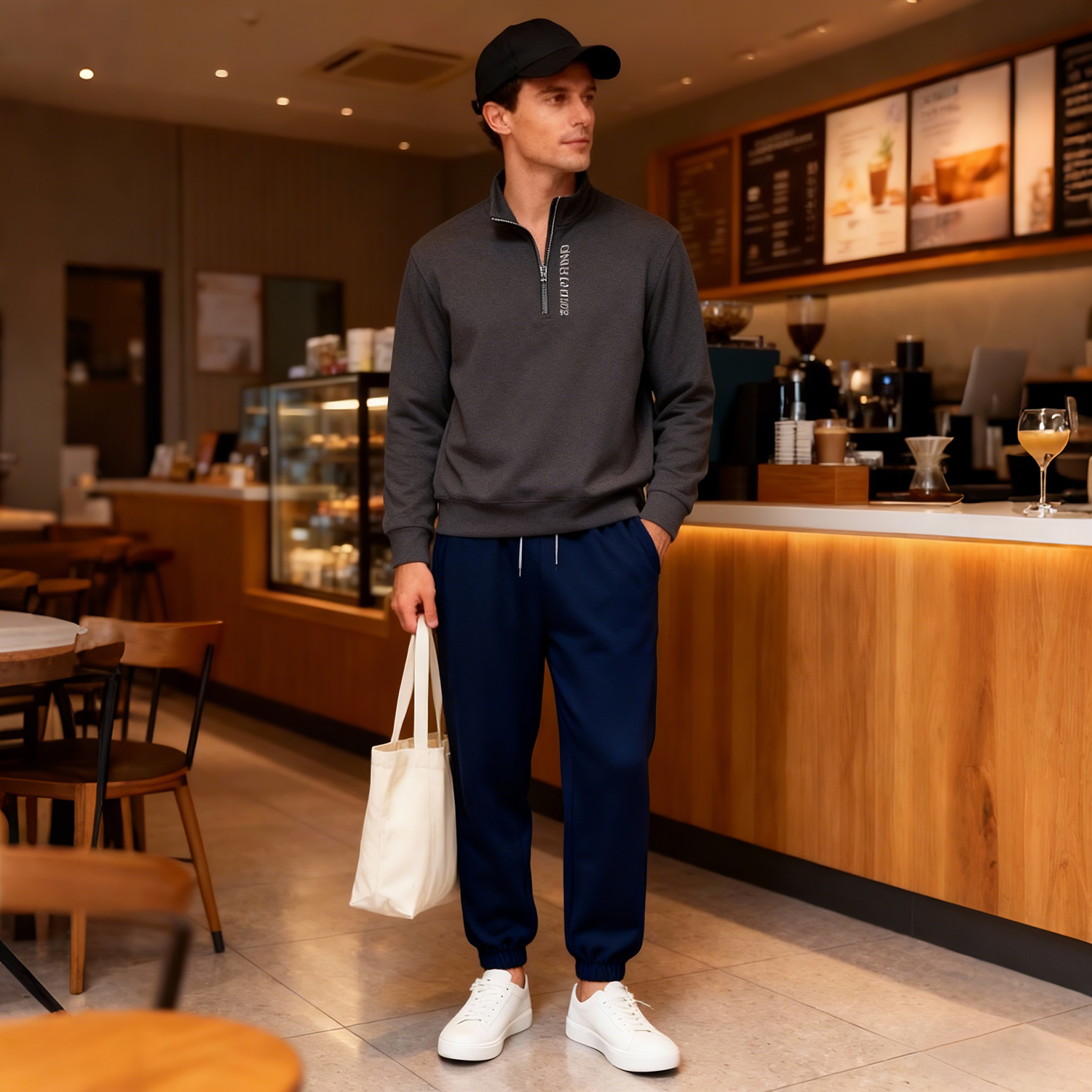 omaiga Men's Hoodies & Sweatshirts 520913