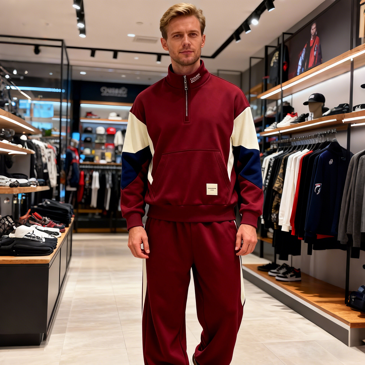 omaiga Men's Hoodies & Sweatshirts 522621