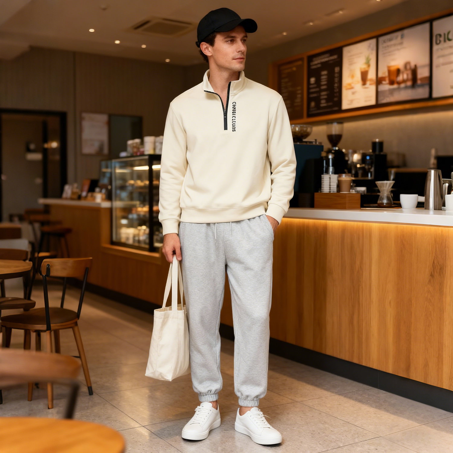 omaiga Men's Hoodies & Sweatshirts 520913