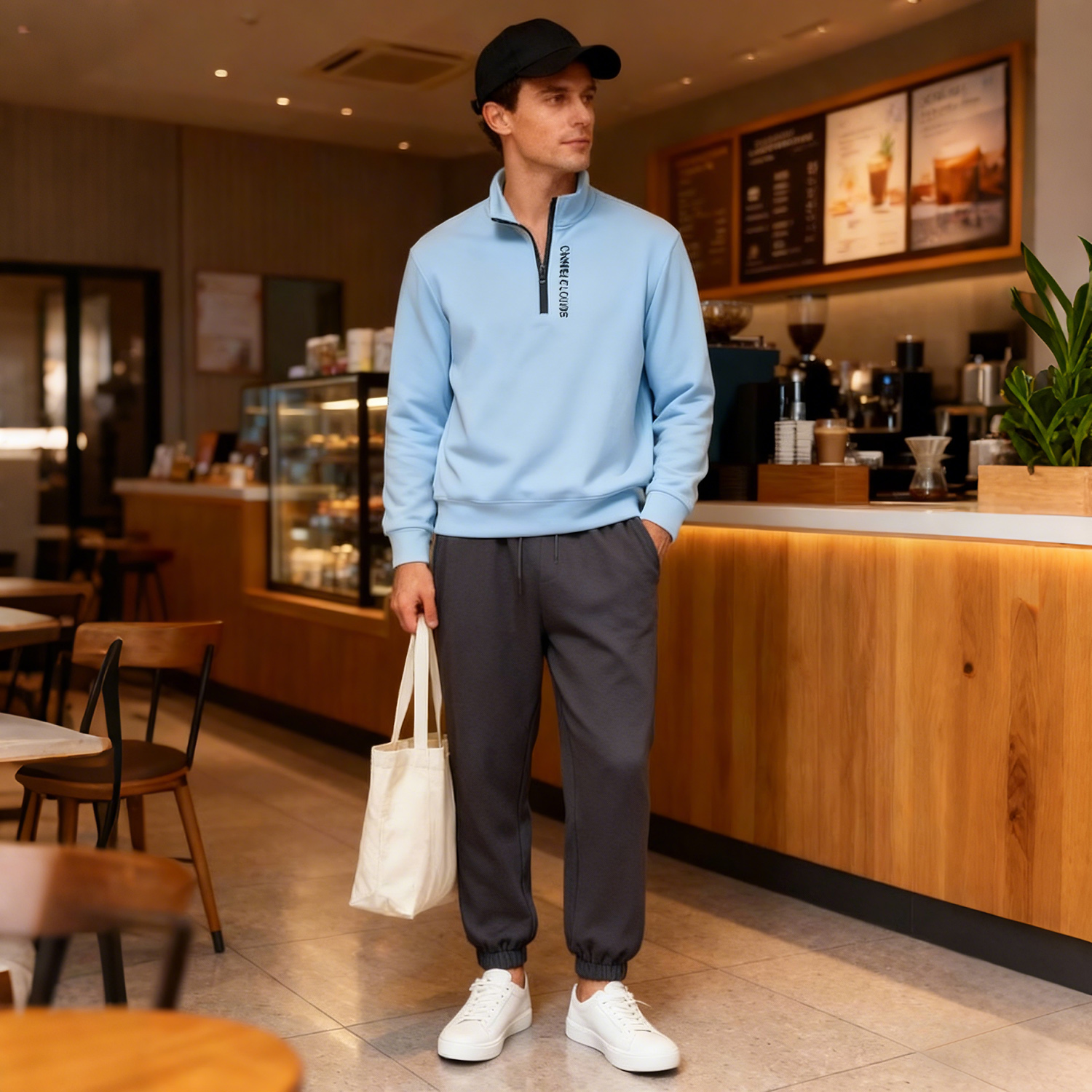 omaiga Men's Hoodies & Sweatshirts 520913