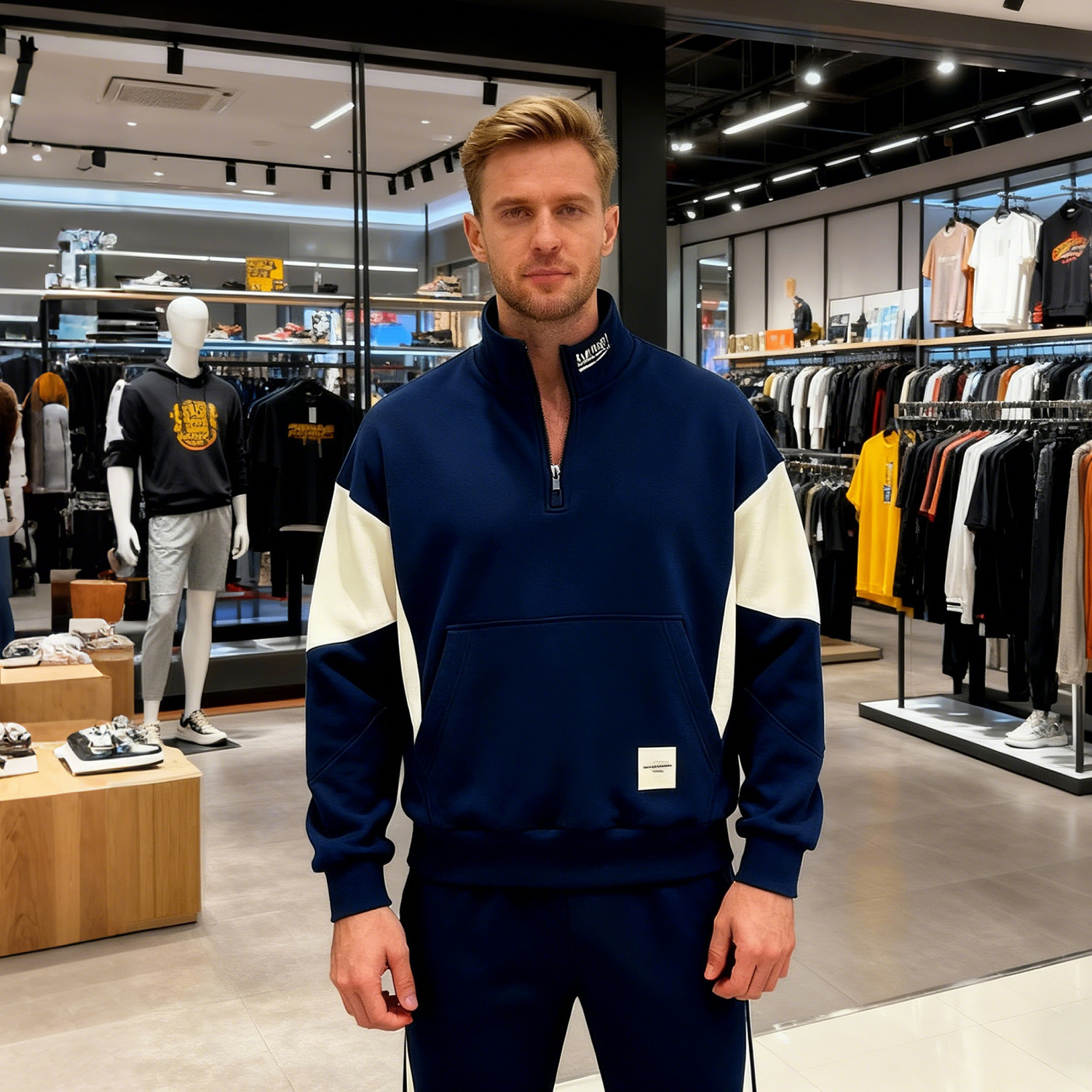 omaiga Men's Hoodies & Sweatshirts 522621