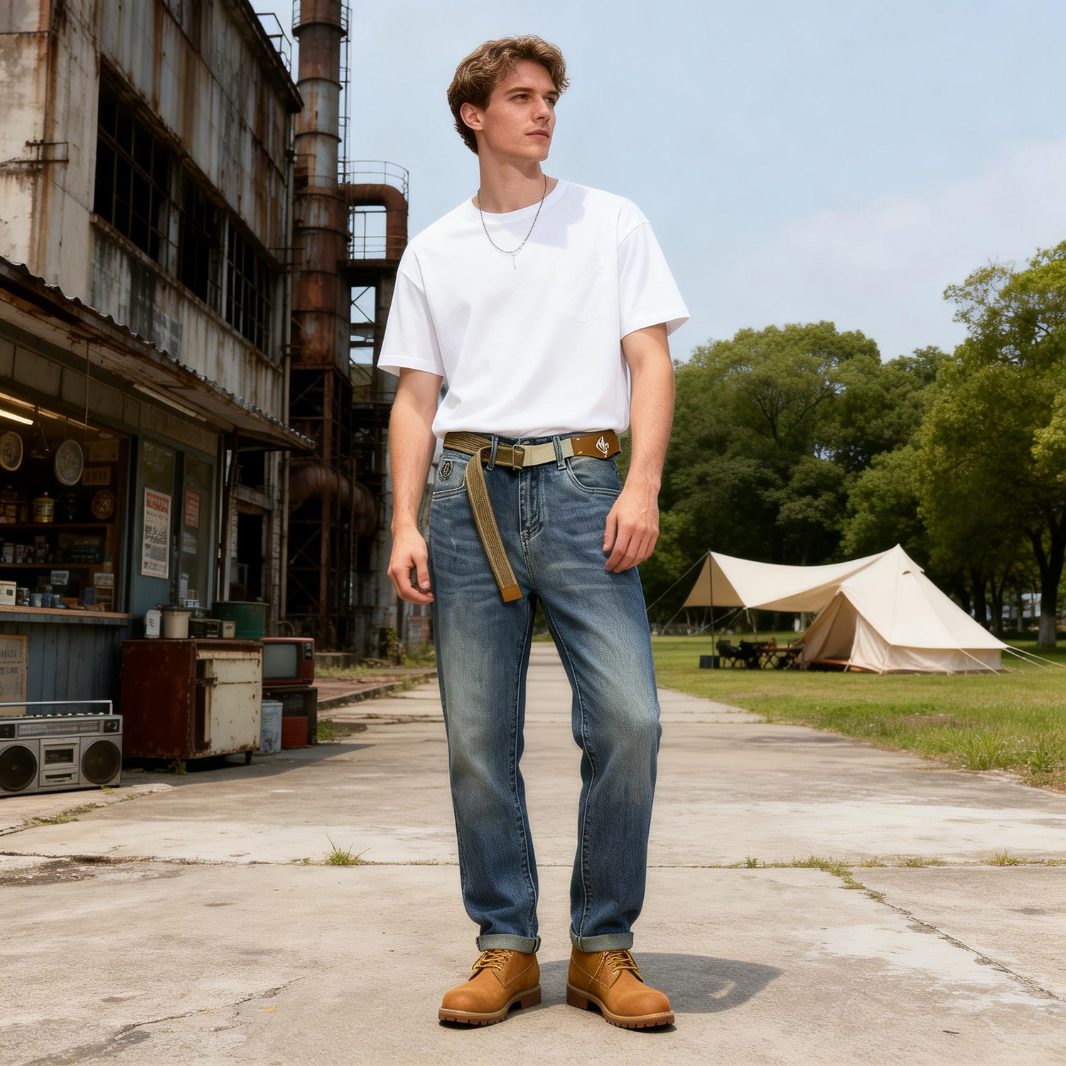 omaiga Men's Pants & Trousers 466606