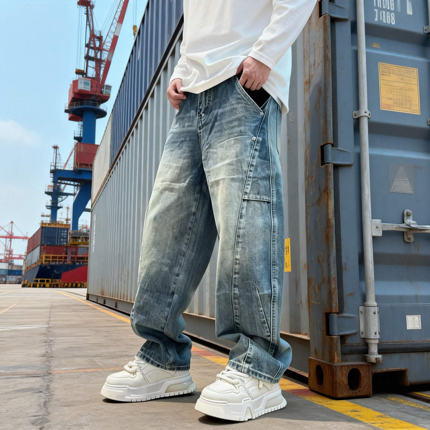 omaiga Men's Pants & Trousers 466607