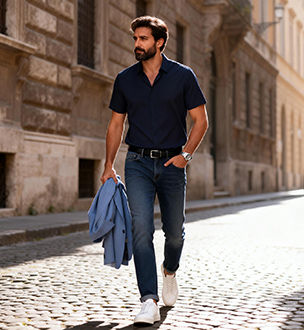 Omaiga mens shirts 518897