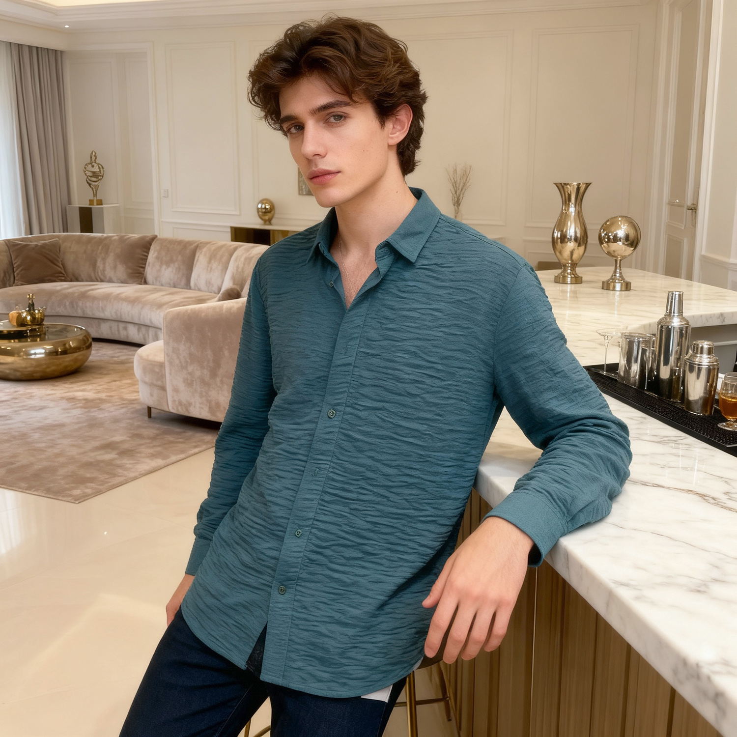 Omaiga mens shirts 378617