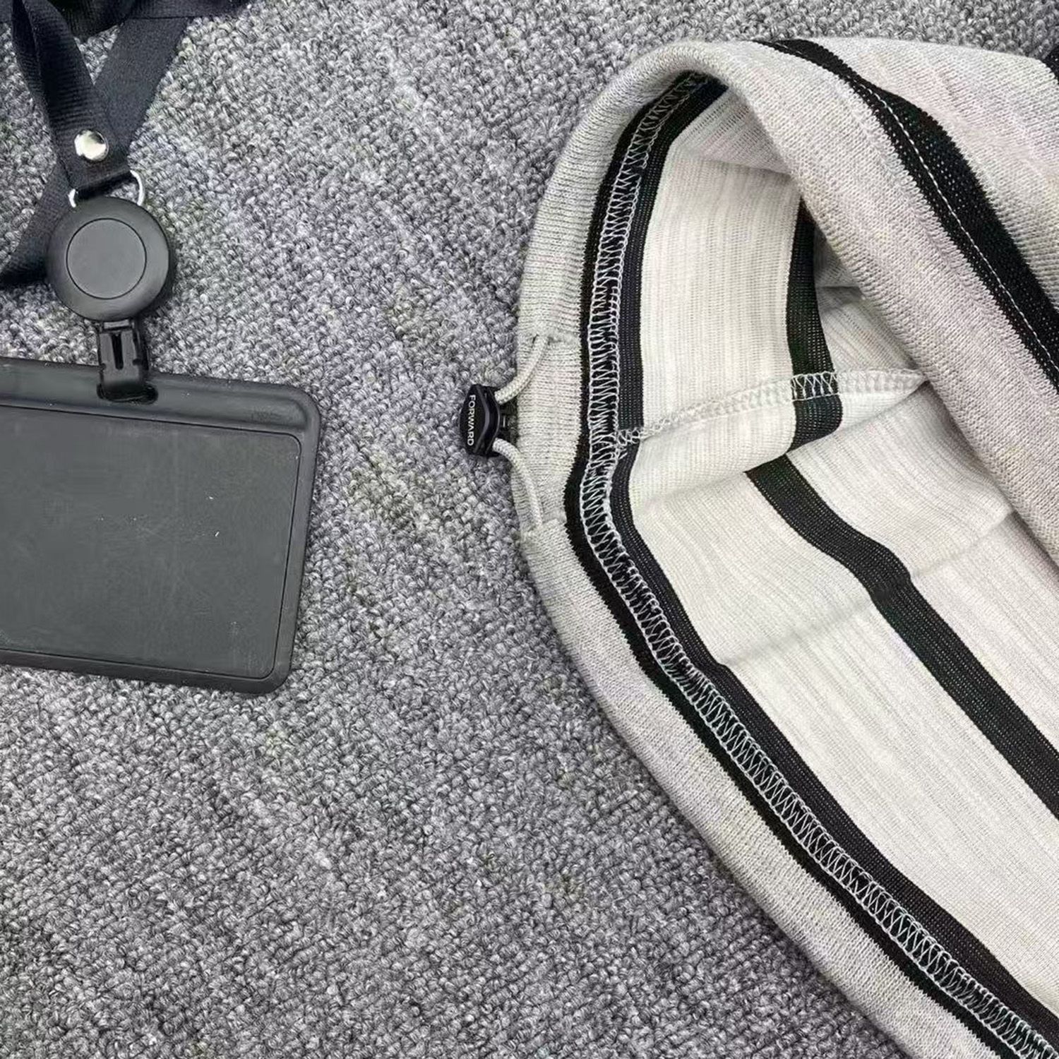 Omaiga Men's Two-Piece Striped Sweatshirt 466003