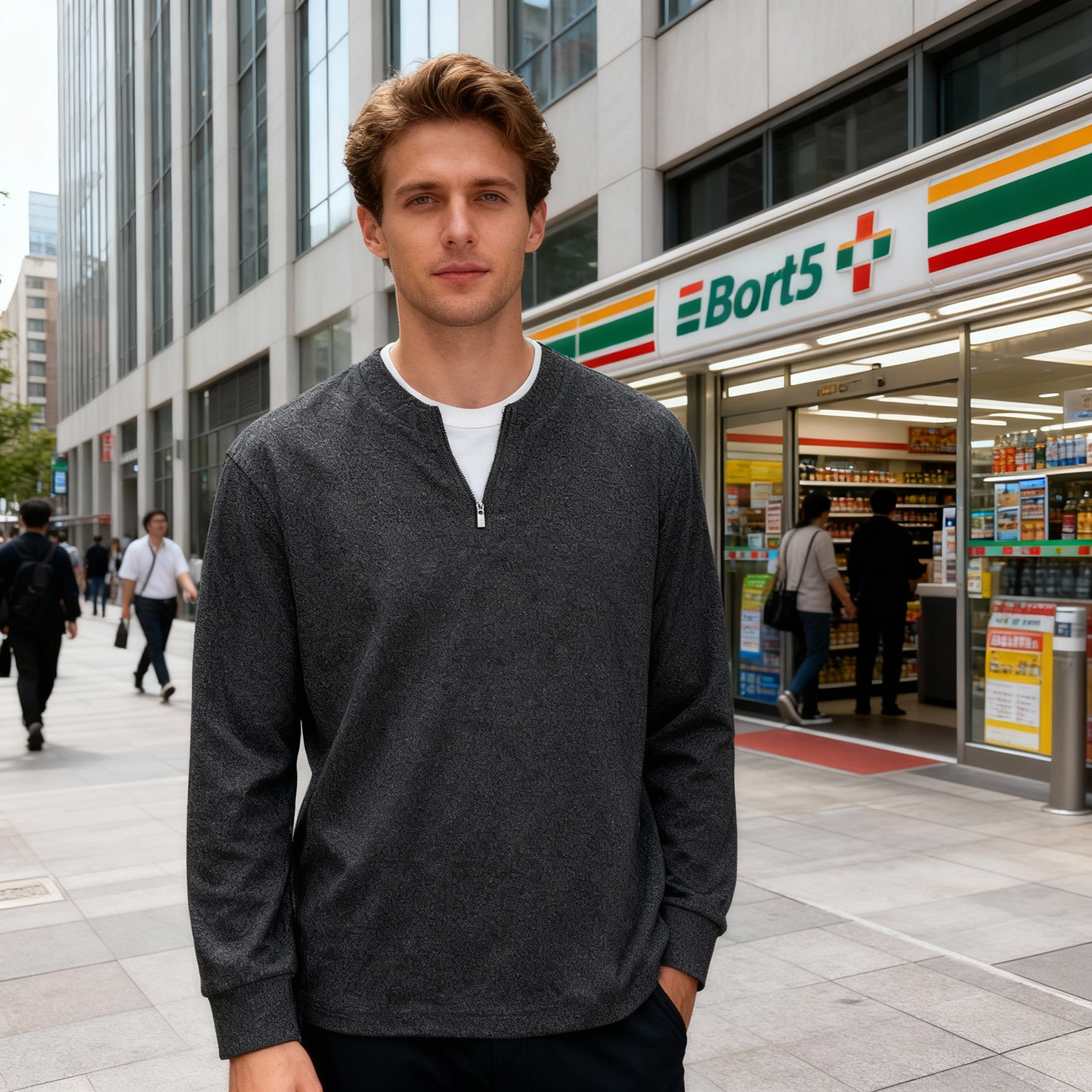 Omaiga Men's Two-Piece Sweatshirt 466004