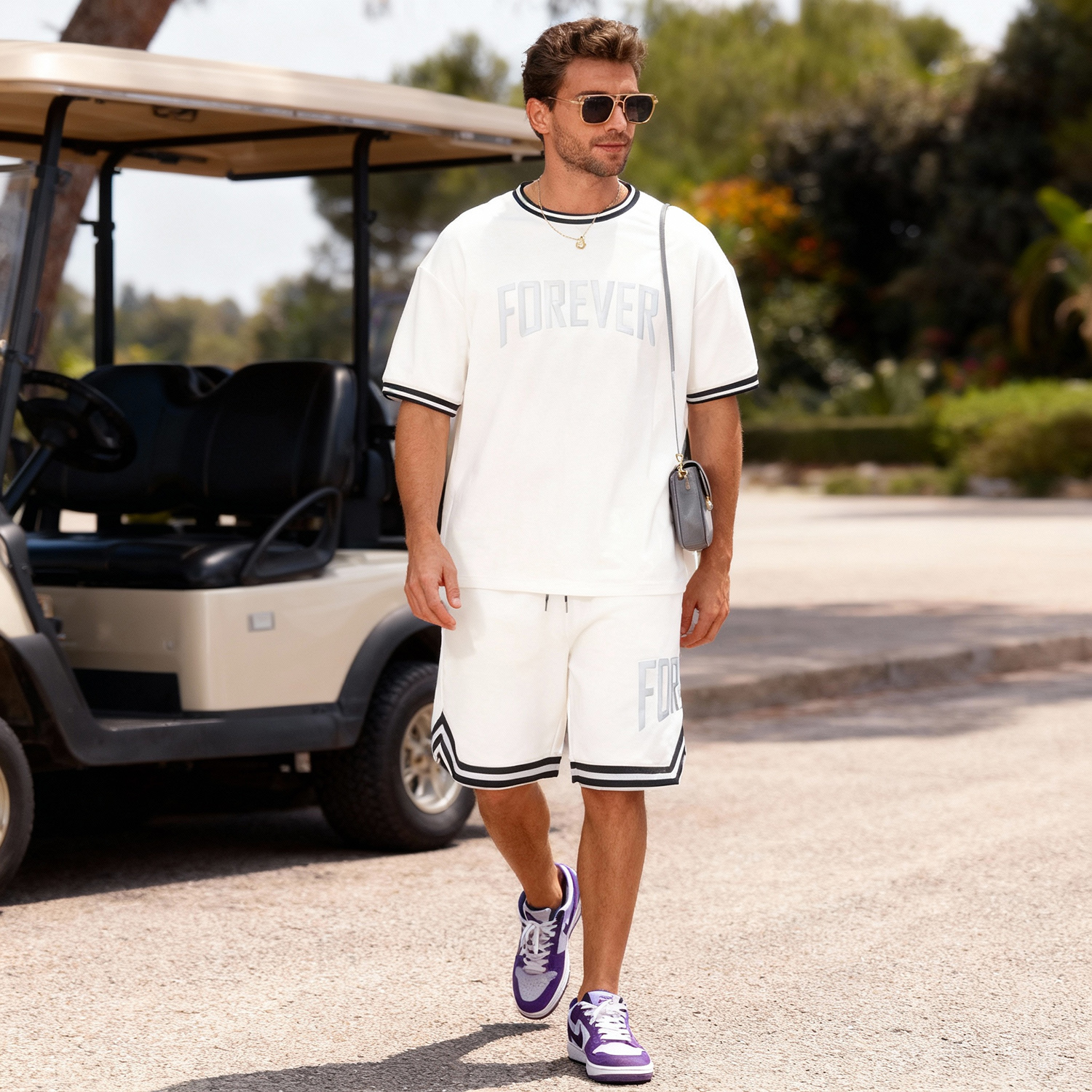 Omaiga Men's Short Sets 518813