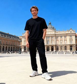 omaiga Men's Short Sets 518289